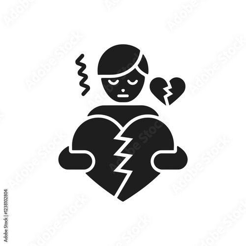 Broken Heart Sad icon