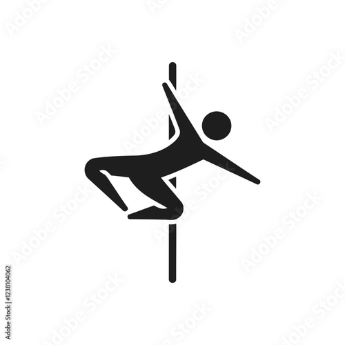 Pole Acrobat Performance Icon