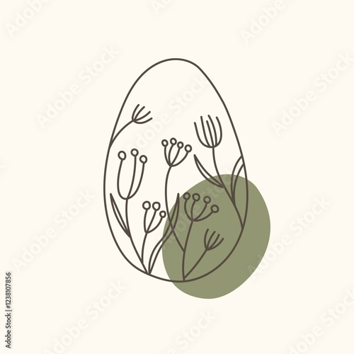 Easter egg icon. Illustration of Spring or Easter. Perfect for banner, postcard, poster, party and other decorations.