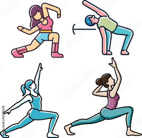 person doing yoga exercise