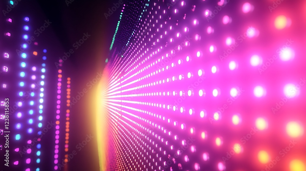 custom made wallpaper toronto digitalcolorful concert lighting vivid blue purple pink image