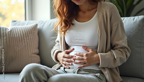 若い女性が抱えるお腹の痛み｜ストレス・消化不良・生理痛などの原因と解決法を考える