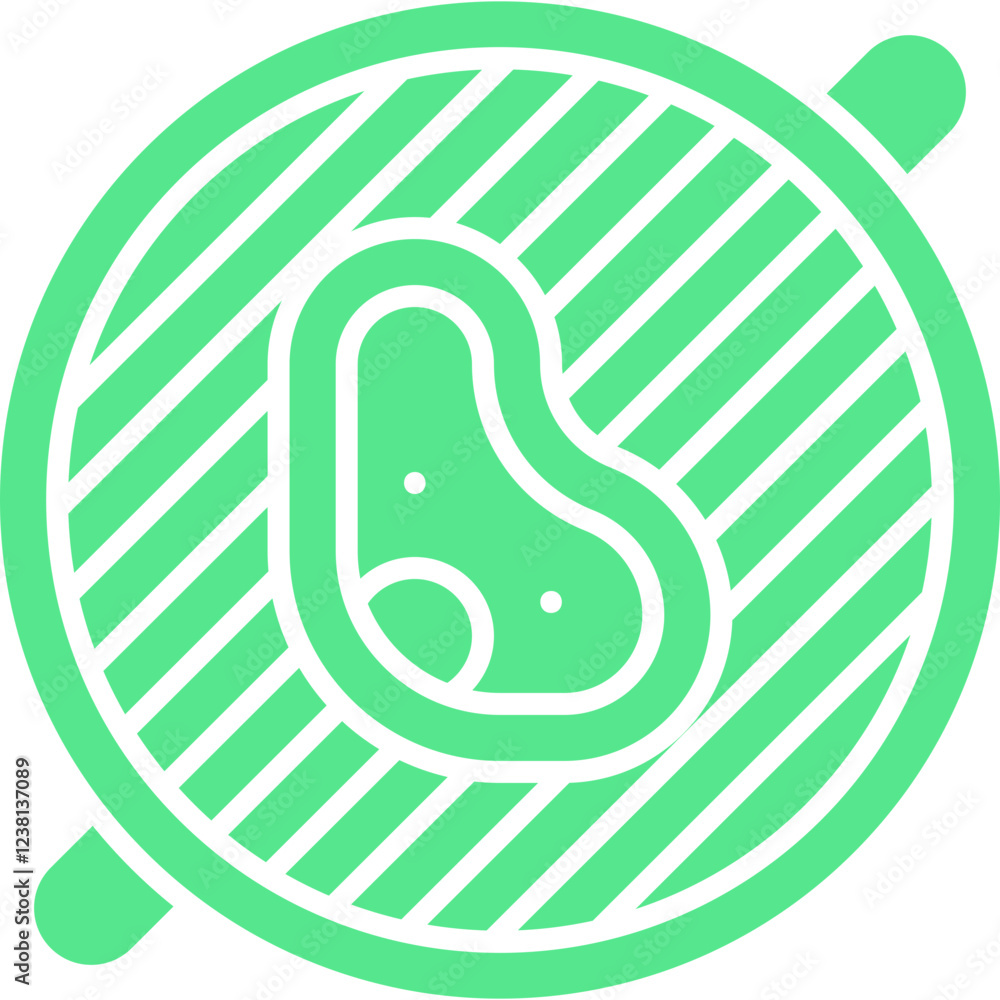 Grill icon single vector illustration Grill icon single vector illustration