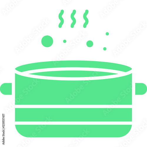 Boil icon single vector illustration