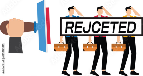 Total layoffs, layoffs or reductions in staff and budgets, downturns in the economy or sales performance, and the entire workforce is stamped with rejection