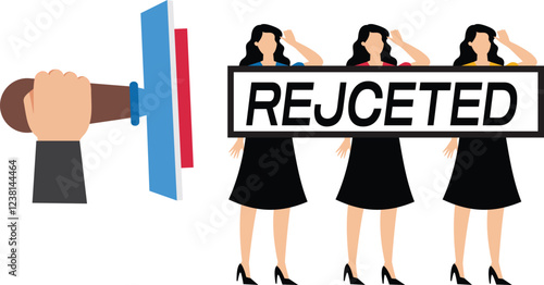 Total layoffs, layoffs or reductions in staff and budgets, downturns in the economy or sales performance, and the entire workforce is stamped with rejection