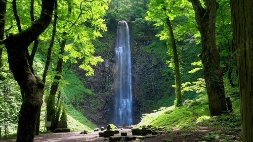 玉簾の滝・自然音（山形県・酒田市）