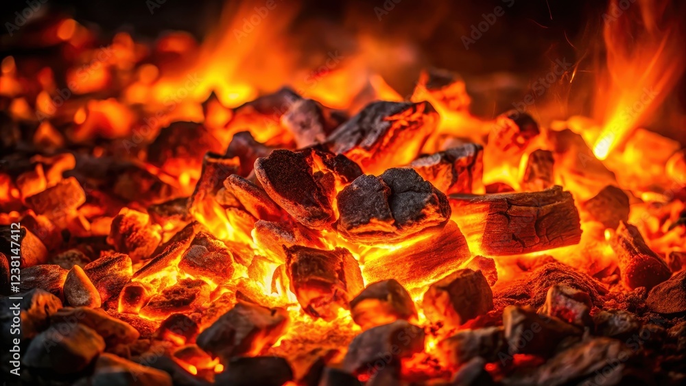 Embers in a darkened room with only flickering light, ambiance, warm tones, ambiance Embers in a darkened room with only flickering light, ambiance, warm tones, ambiance