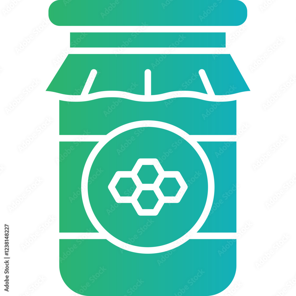 Honey icon single vector illustration Honey icon single vector illustration