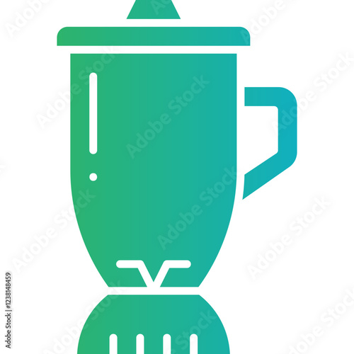 Mixer icon single vector illustration