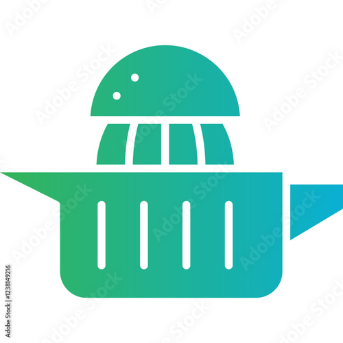 Squeezer icon single vector illustration