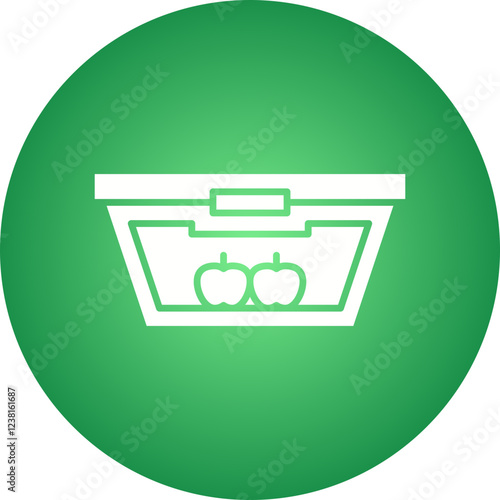 Food Storage icon single vector illustration