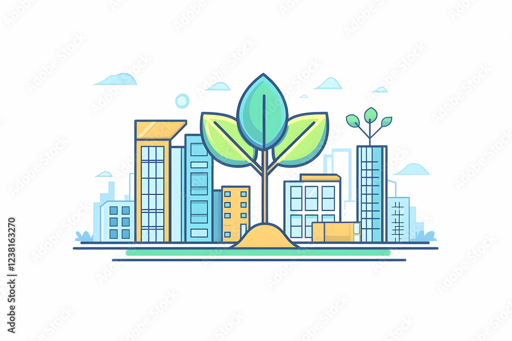 vector illustration of city vector illustration of city
