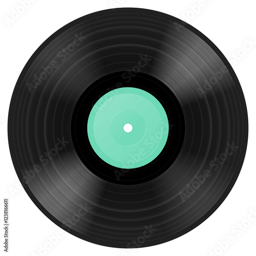 Vinyl LP. Vector illustration.