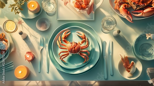 National Crabmeat Day, illustration