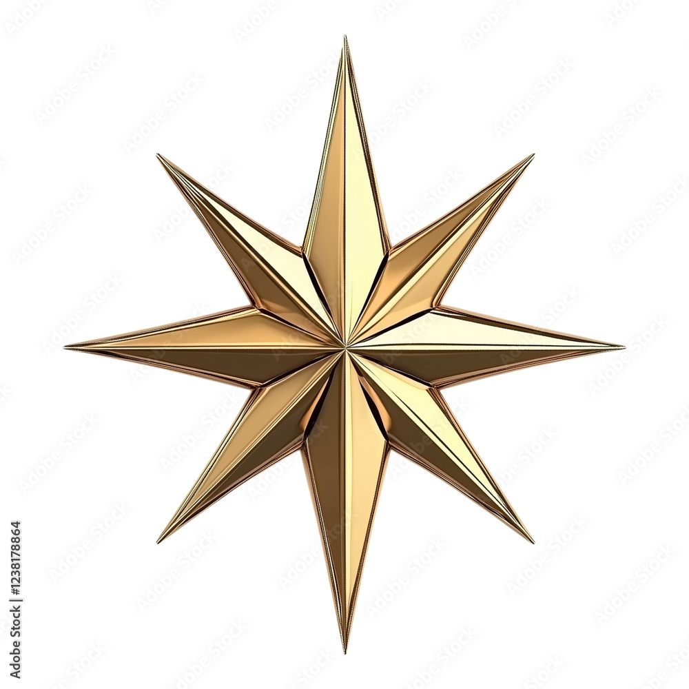 gleaming eight pointed gold star symbol of light and guidance shines against dark background isolated on png transparent background gleaming eight pointed gold star symbol of light and guidance shines against dark background isolated on png transparent background