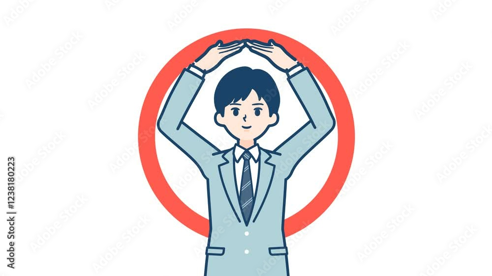 school boy_pose making circle arms_with alpha channel.mov school boy_pose making circle arms_with alpha channel.mov