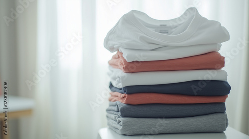 Neatly Folded T-shirts: A s...