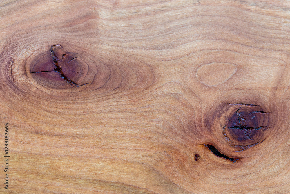 Smooth, polished wooden board with refined texture.