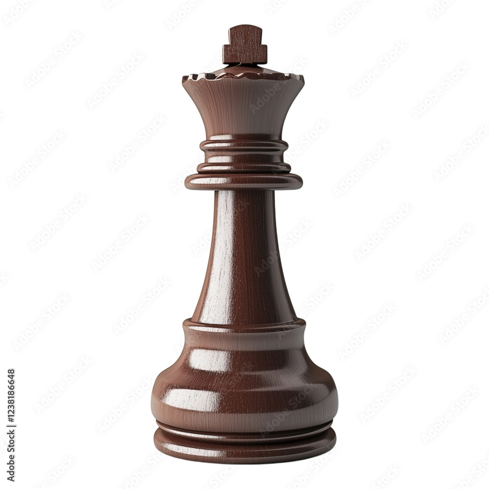 dark brown wooden chess queen piece symbolizing power and strategy isolated on png transparent background dark brown wooden chess queen piece symbolizing power and strategy isolated on png transparent background