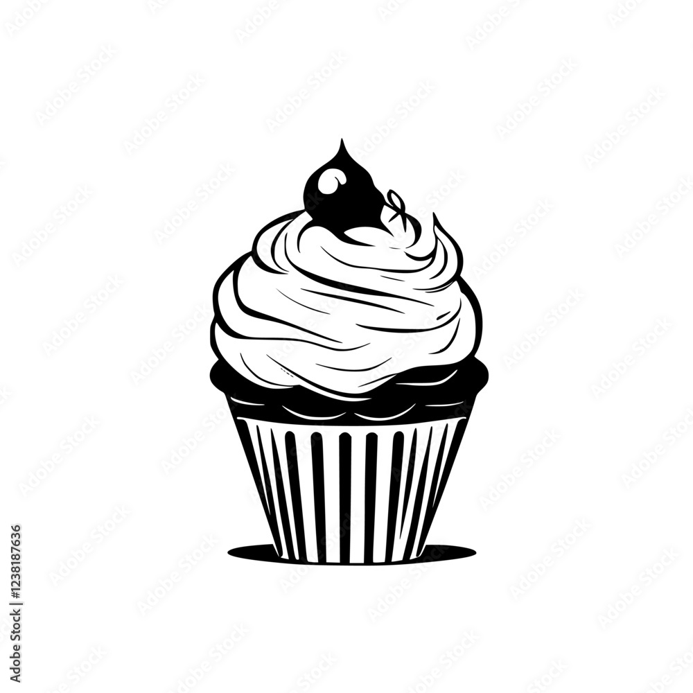 Scrumptious Cupcake: A Delightful Dessert. Indulge in the sweetness of this delectable treat, perfect for satisfying your cravings. Creamy frosting and a juicy cherry make it irresistible! Scrumptious Cupcake: A Delightful Dessert. Indulge in the sweetness of this delectable treat, perfect for satisfying your cravings. Creamy frosting and a juicy cherry make it irresistible!