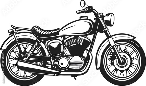 black motorcycle icon