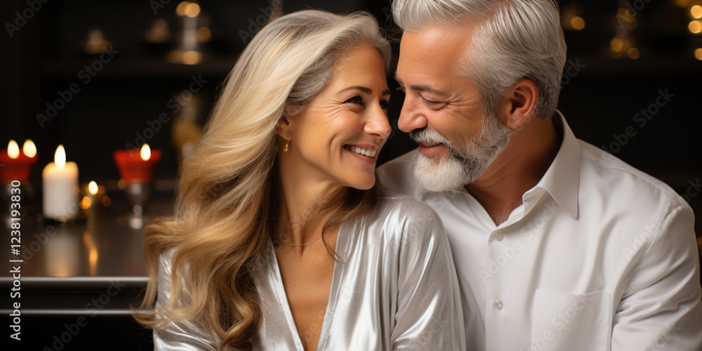 Naklejka premium man and woman