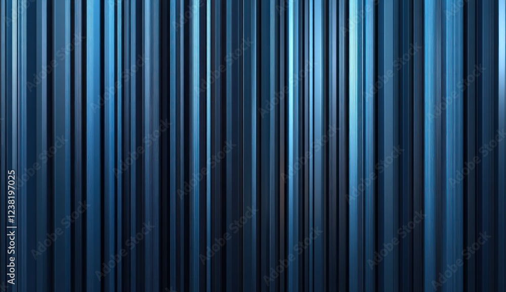 Abstract background with vertical blue stripes of varying shades and intensity. Abstract background with vertical blue stripes of varying shades and intensity.