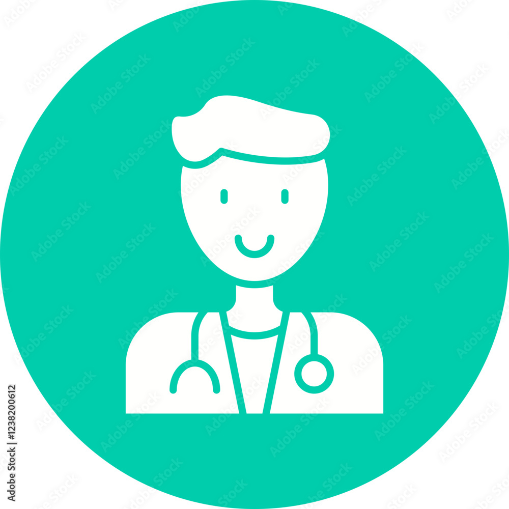 Doctor icon single vector illustration Doctor icon single vector illustration