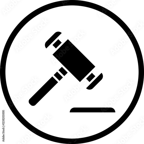 Laws icon single vector illustration