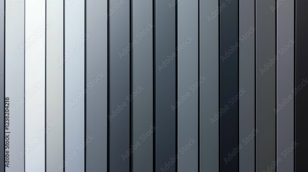 Gradation of Shades from White to Black in Vertical Stripes Pattern Gradation of Shades from White to Black in Vertical Stripes Pattern