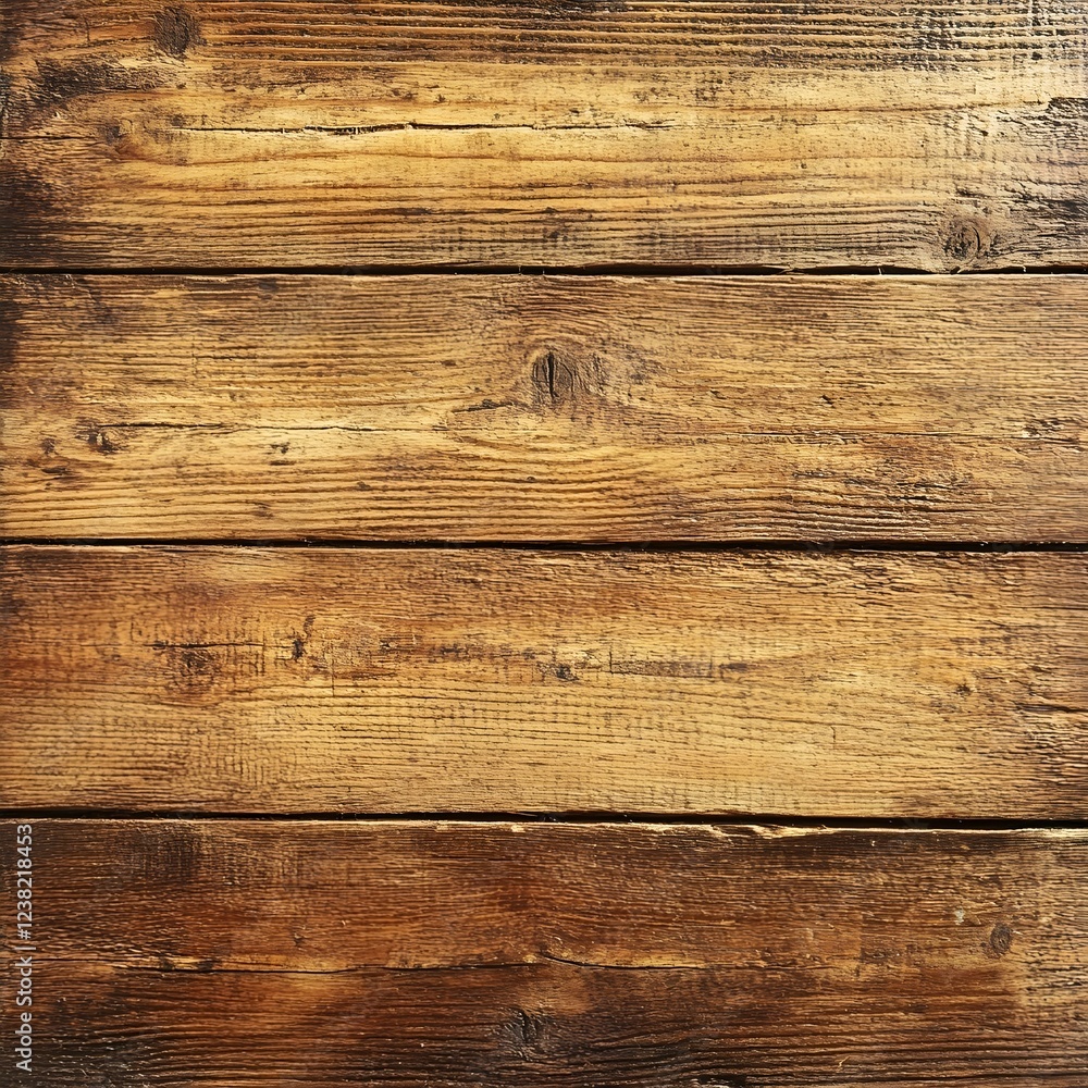 Rustic wood plank surface with empty space for text overlay.