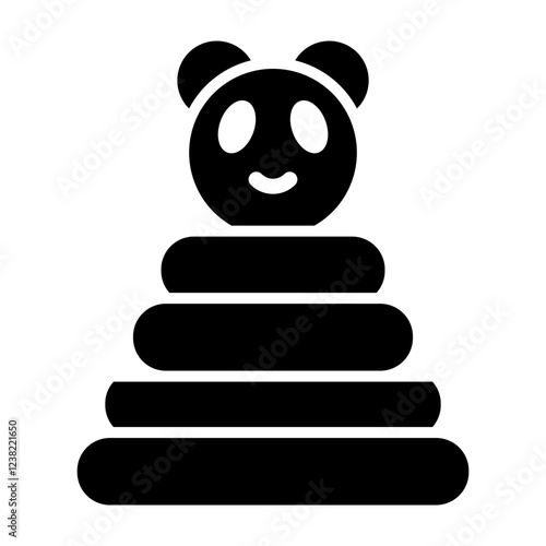 Stacker Glyph Icon Design