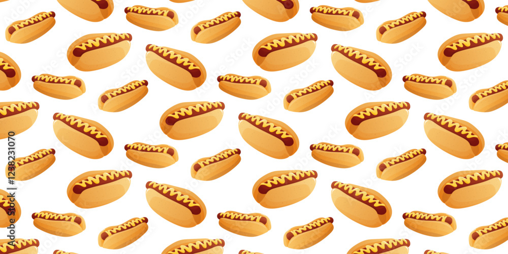Pattern - Hotdog Pattern - Hotdog