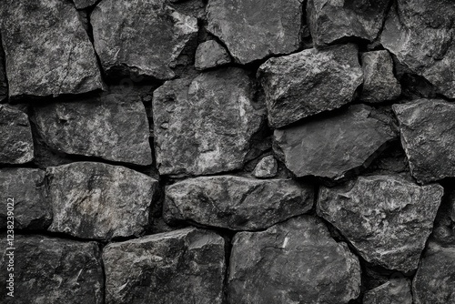 Dark grey anthracite texture for modern backgrounds and creative designs - versatile stone and concrete surface ideal for branding, marketing, and contemporary artwork applications photo