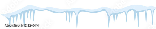 Snow covered roofs adorned with hanging icicles create a picturesque winter landscape, capturing the serene beauty and tranquility of the cold season s enchanting charm
