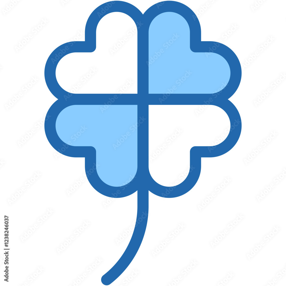 Vector Icon Clover, Leaf, Garden, Nature, Cultures Vector Icon Clover, Leaf, Garden, Nature, Cultures