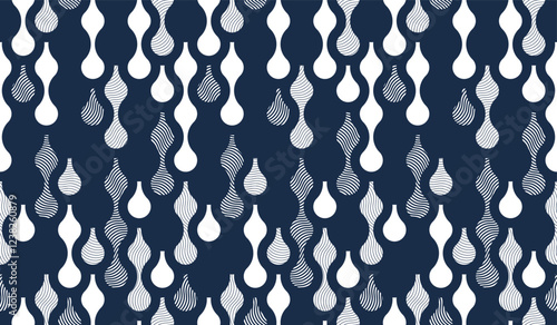 Runny water seamless patter...