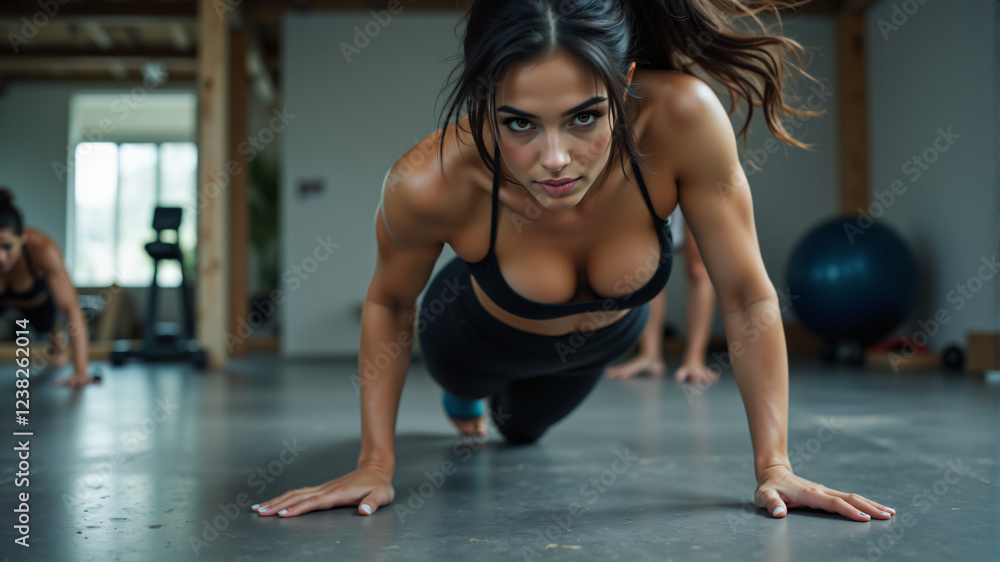 Empowering Fitness Journey Strength and Determination Empowering Fitness Journey Strength and Determination