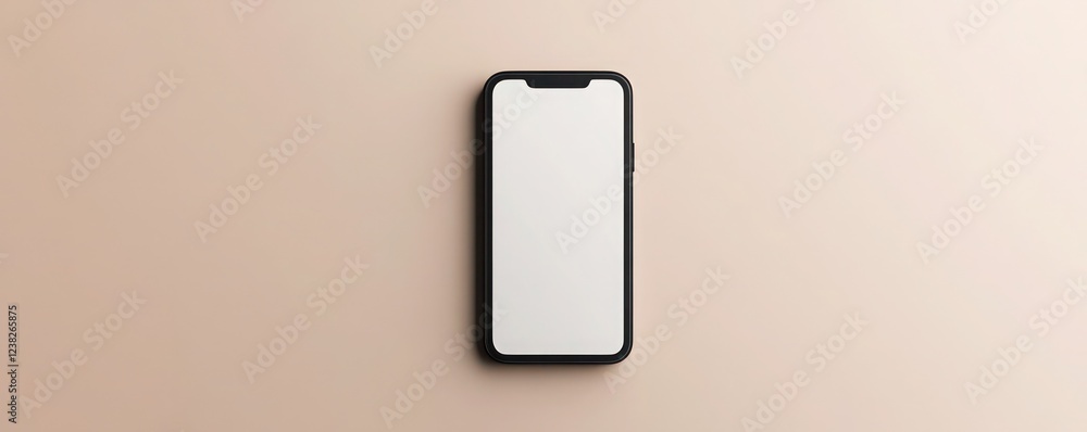 Blank,smartphone,front,mockup,isolated,soft,beige,background,HD,clarity, Blank,smartphone,front,mockup,isolated,soft,beige,background,HD,clarity,