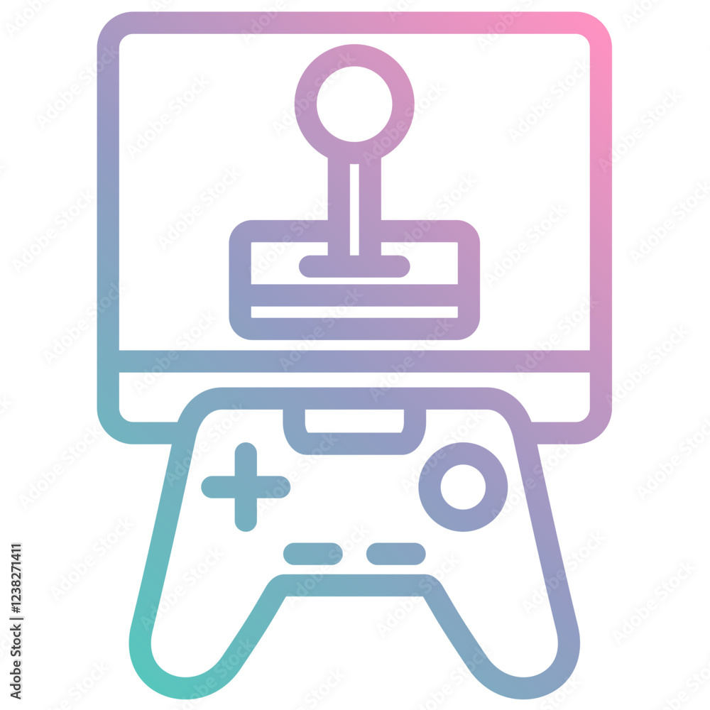 Obraz premium Video Game Icon