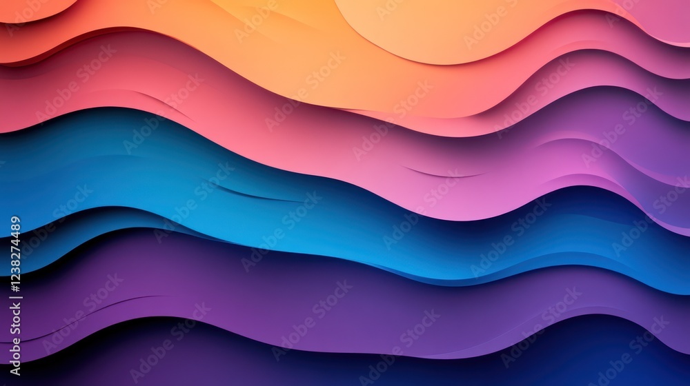 Abstract Colorful Waves Background Design (1) Abstract Colorful Waves Background Design (1)
