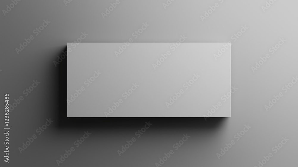 gray blank rectangular banner isolated on gray background gray blank rectangular banner isolated on gray background