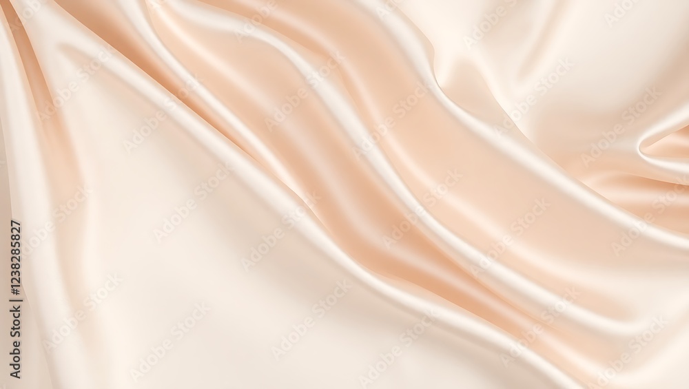 Fototapeta premium Luxurious Silk Satin Fabric Background with Smooth and Shiny Texture