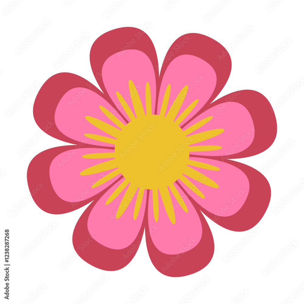 Flower icon vector. Garden illustration sign. Flora symbol or logo. Flower icon vector. Garden illustration sign. Flora symbol or logo.
