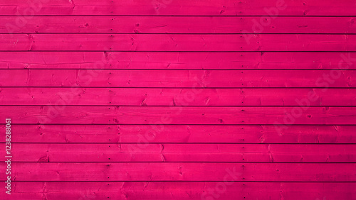 Pink colored wood planks background