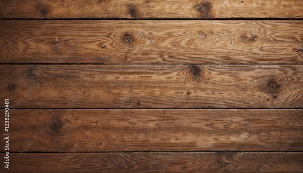 Fototapeta premium Dark Brown Wood Planks with Natural Grain Pattern