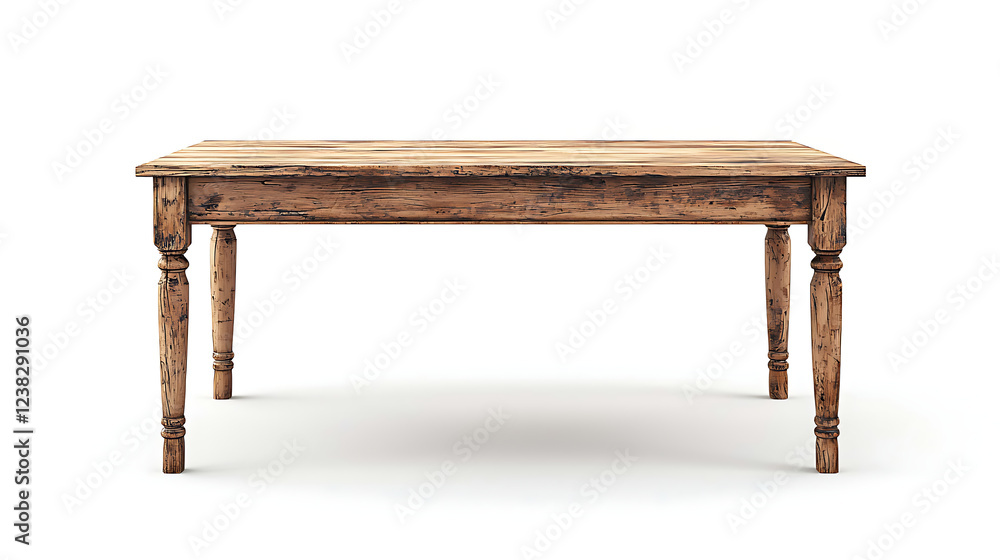 A wooden table with a white background A wooden table with a white background