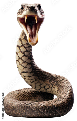 PNG A dangerous attacking snake reptile animal