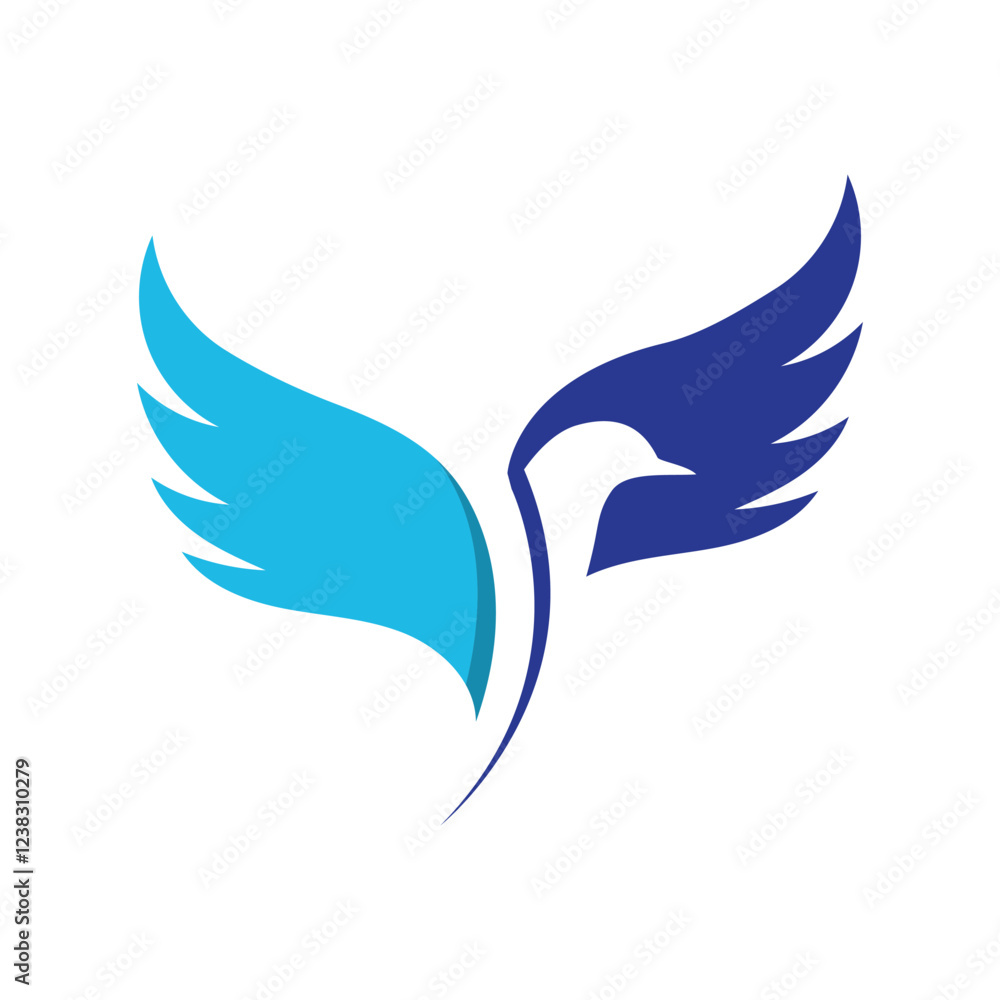bird logo icon isolated vector illustration template design bird logo icon isolated vector illustration template design